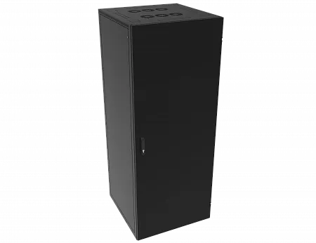 Шкаф телекоммуникационный напольный МИКсистем серия ECO+ 19" 36U 800*800 дверь металл черный