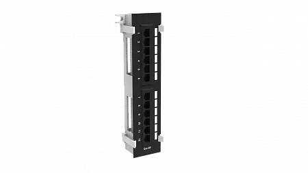 Патч-панель настенная LANMIR 10" UTP 12 портов RJ45 Cat5е Dual Тype