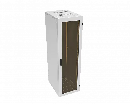 Шкаф телекоммуникационный напольный МИКсистем серия ECO+ 19" 36U 600*800 дверь стекло серый