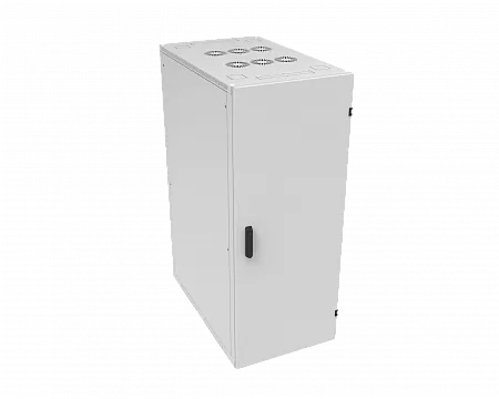 Шкаф телекоммуникационный напольный МИКсистем серия ECO+ 19" 24U 600*1000 дверь металл серый