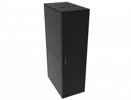 Шкаф телекоммуникационный напольный МИКсистем серия ECO+ 19" 36U 600*1000 дверь металл черный