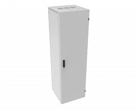 Шкаф телекоммуникационный напольный МИКсистем серия ECO+ 19" 18U 600*600 дверь металл серый